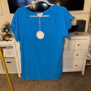 Blue Women Top